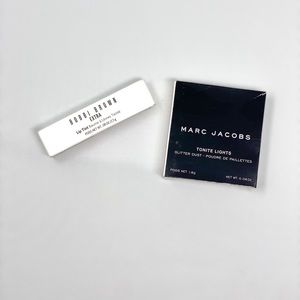 Bobbi Brown Lip Tint + Marc Jacobs Eyeshadow